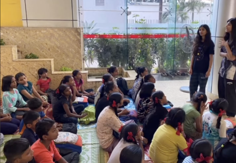 FinSpire volunteers leading a financial literacy workshop